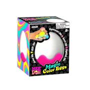 NeeDoh Magic Color Egg Squishy Fidget Toy Pink