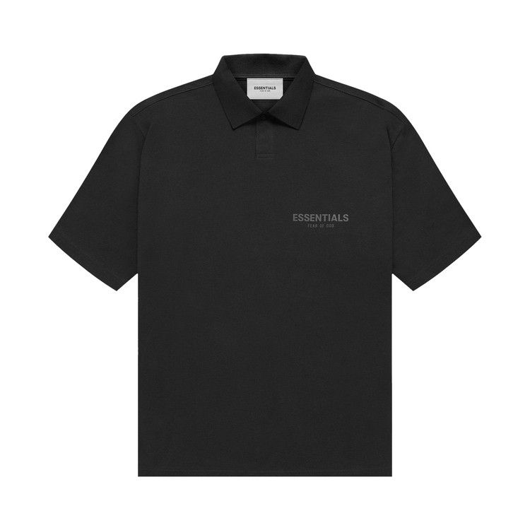 Fear Of God Essentials Polo Black