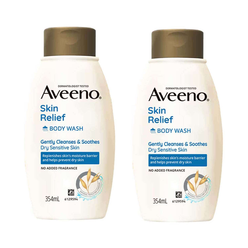 Aveeno Skin Relief Body Wash 354 Ml Combo - Aveeno