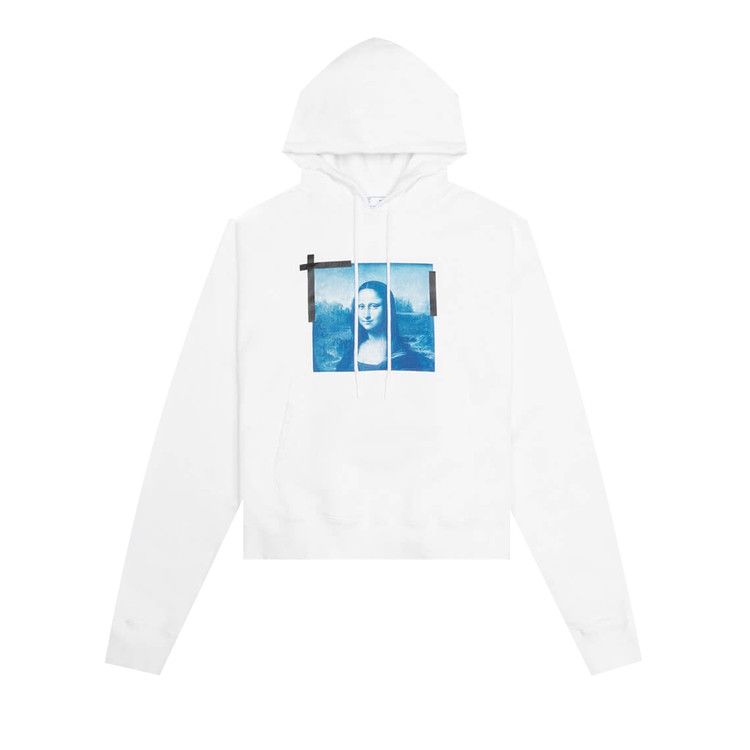 Off-White Monalisa Over Hoodie White/Blue