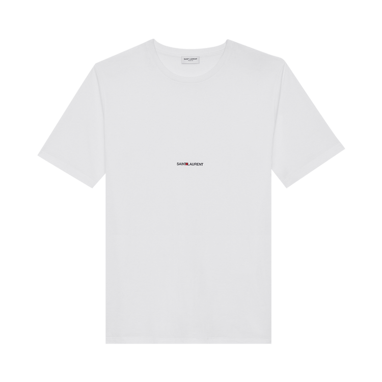 Saint Laurent Archive Logo T-Shirt White