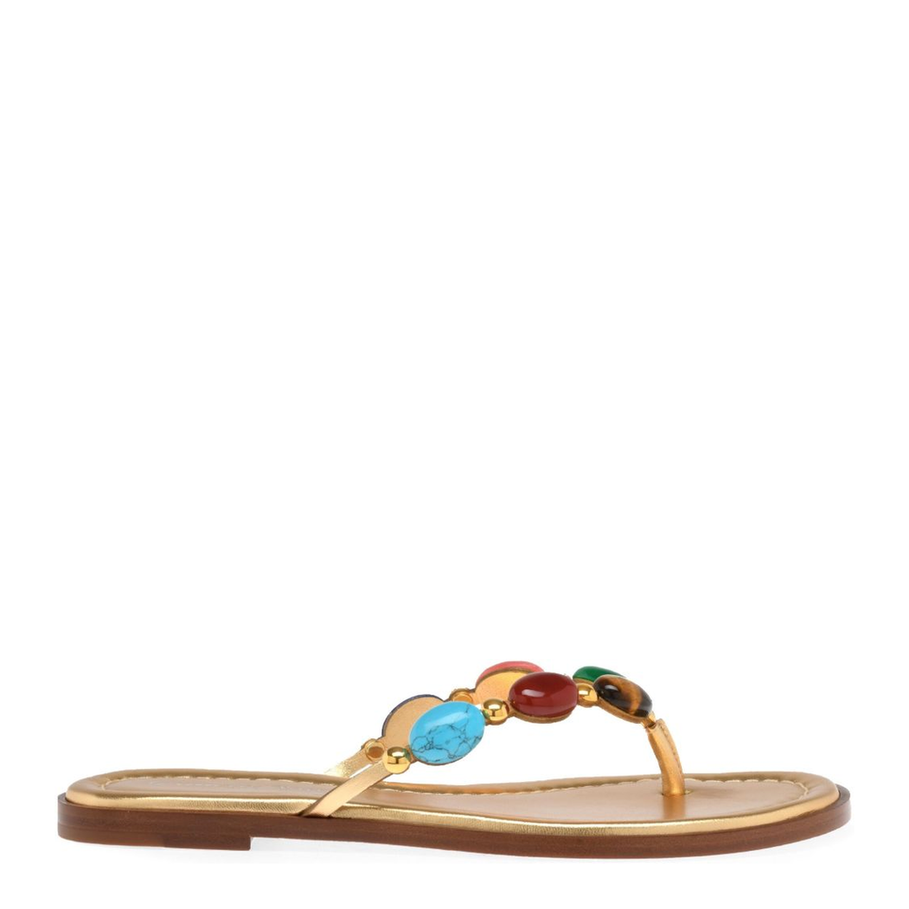 Sandals Leather Brown