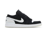 Air Jordan 1 Low SE Black And White Diamond