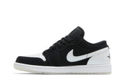 Air Jordan 1 Low SE Black And White Diamond