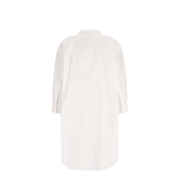 Draped Cotton Dress