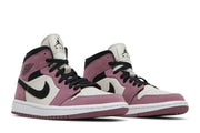 Jordan 1 Mid Berry Pink