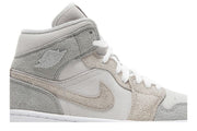 Wmns Air Jordan 1 Mid Se Particle Grey