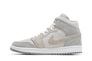 Wmns Air Jordan 1 Mid Se Particle Grey