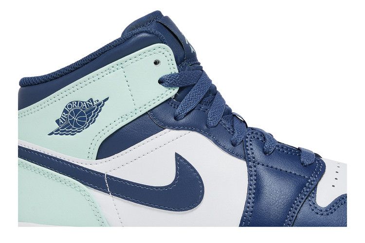 Air Jordan 1 Mid GS Blue Mint