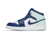 Air Jordan 1 Mid GS Blue Mint