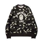 Bape City Camo College Crewneck Sweatshirt Medium Size