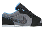 Air Jordan 1 Low Crater Black University Blue