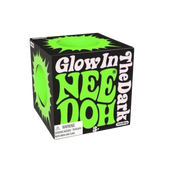 NeeDoh Glow in the Dark Squishy Fidget Toy Green