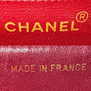 JAH229 - CHANEL Vintage Black Lambskin Quilted Flap Handbag