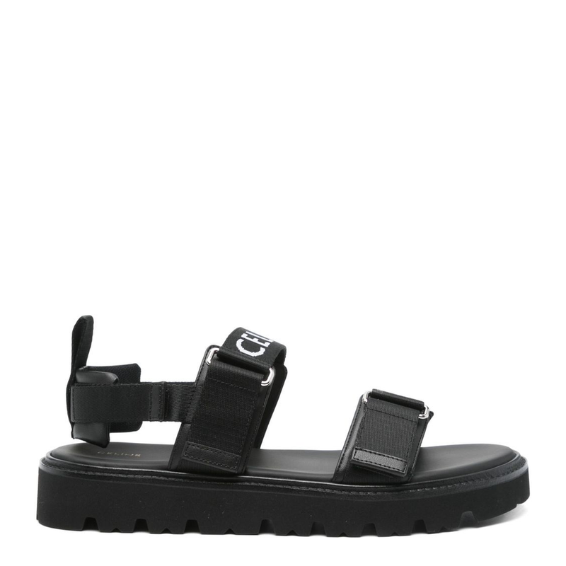 Buckle-Strap Fastening Pull-Tab Heel Shoes