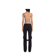 Illusion Crepe Jersey Bra