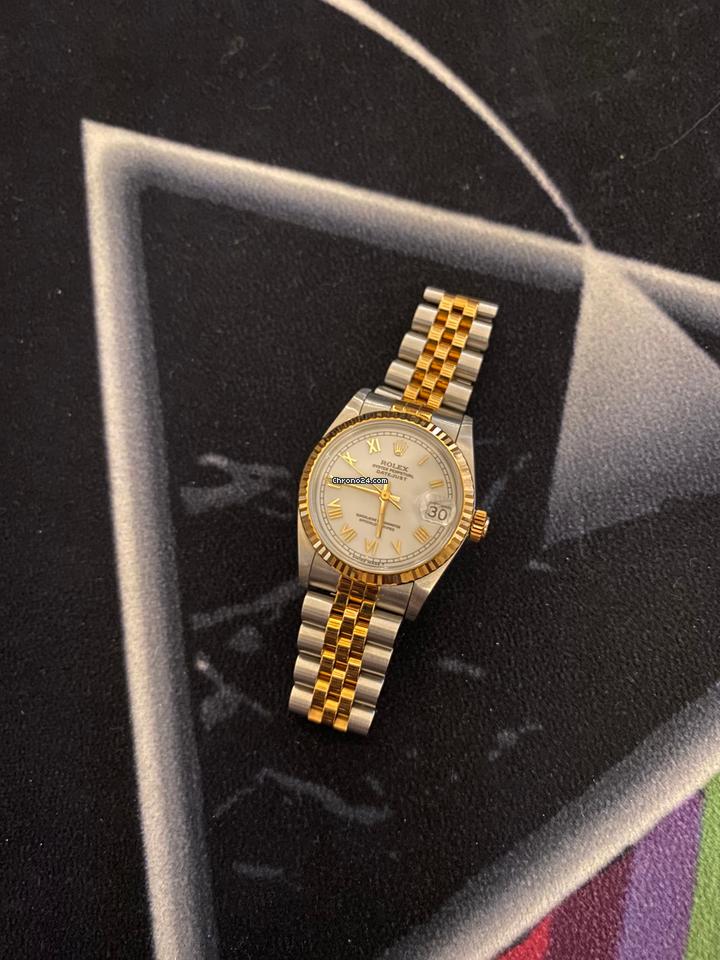 Rolex | Datejust | 68273 | Gold/Steel | 31 mm | Yellow gold | White | Automatic