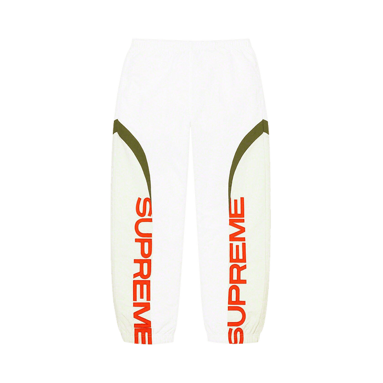 Supreme Curve Track Pant White