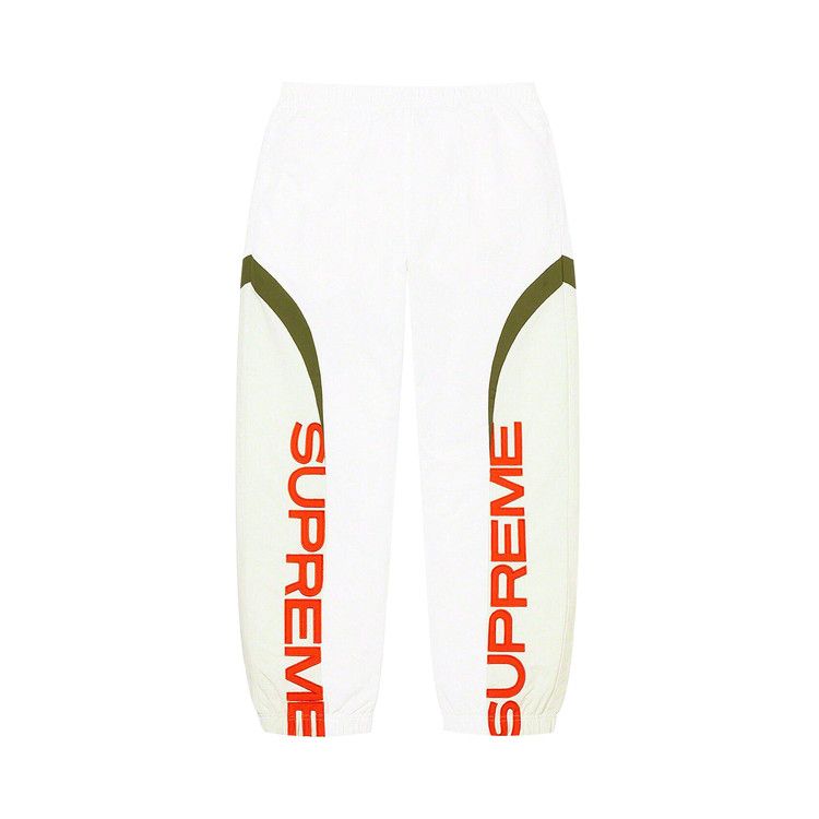 Supreme Curve Track Pant White