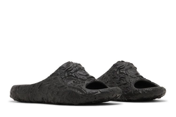Versace Dimension Pool Slide Black