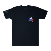 Chrome Hearts Cross Cemetery T-Shirt Black/Multicolor