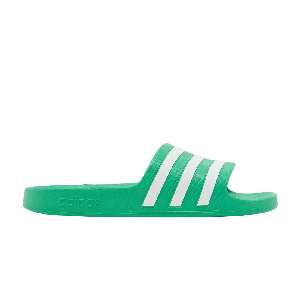 Adidas Adilette Aqua Slides Vivid Green