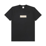 Supreme x Burberry Box Logo T-Shirt Black