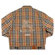 Supreme x Burberry Denim Trucker Jacket Beige