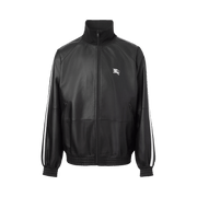 Supreme x Burberry Embroidered Logo Lambskin Funnel-Neck Jacket (Burberry Exclusive) Black