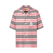Supreme x Burberry Icon Stripe Silk Pyjama Shirt (Burberry Exclusive) Archive Beige