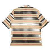 Supreme x Burberry Icon Stripe Silk Pyjama Shirt (Burberry Exclusive) Dusty Pink