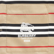 Supreme x Burberry Icon Stripe Silk Pyjama Shirt (Burberry Exclusive) Dusty Pink