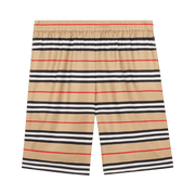 Supreme x Burberry Icon Stripe Silk Twill Shorts (Burberry Exclusive) Archive Beige