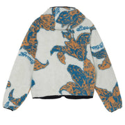 Stussy Floral Sherpa Hood Jacket Bone