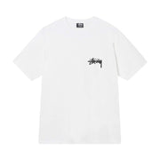 Stussy Fuzzy Dice T-Shirt White