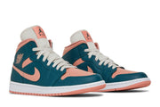 Air Jordan 1 Mid Dark Teal