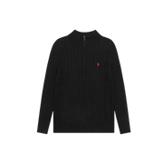 Polo Ralph Lauren Cable Knit Sweater Black