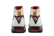 Air Jordan 7 Retro Bk WhiteBlackCardinal RedChutney