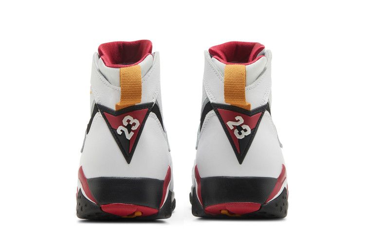 Air Jordan 7 Retro Bk WhiteBlackCardinal RedChutney
