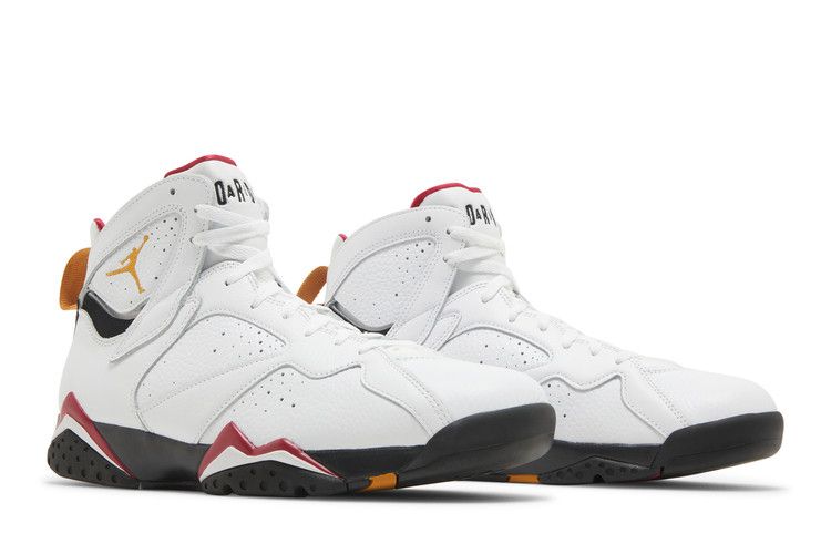 Air Jordan 7 Retro Bk WhiteBlackCardinal RedChutney