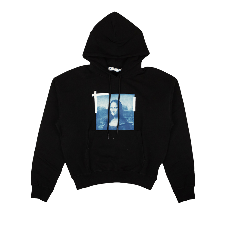 Off-White Monalisa Over Hoodie Black