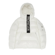 Moncler Maury Shiny Puffer Jacket White