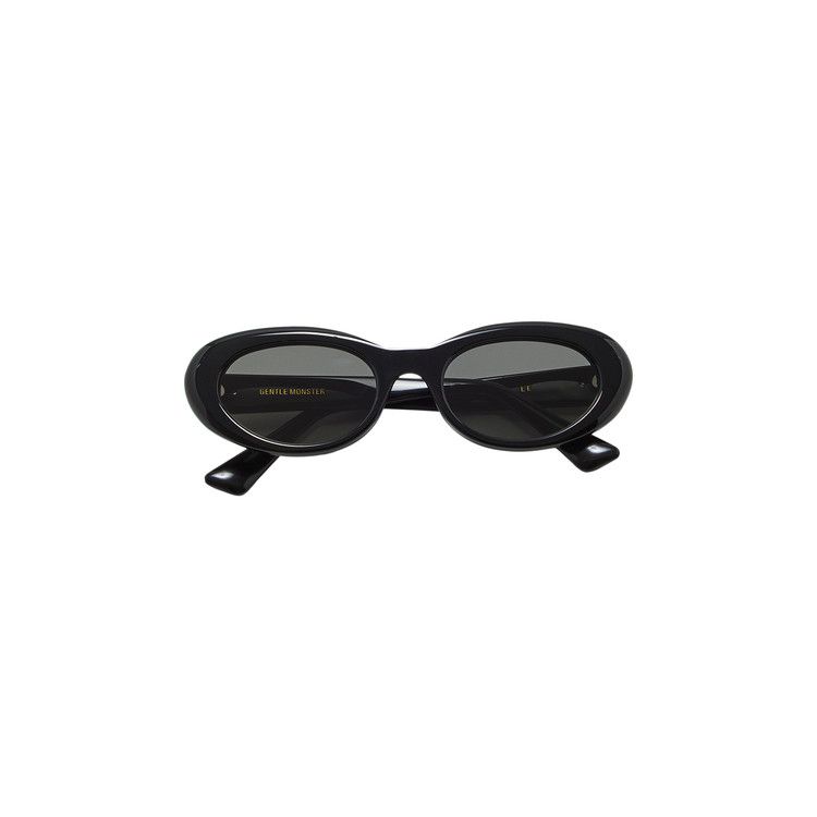 Gentle Monster LE 01 Cat Eye Frame Sunglasses Black