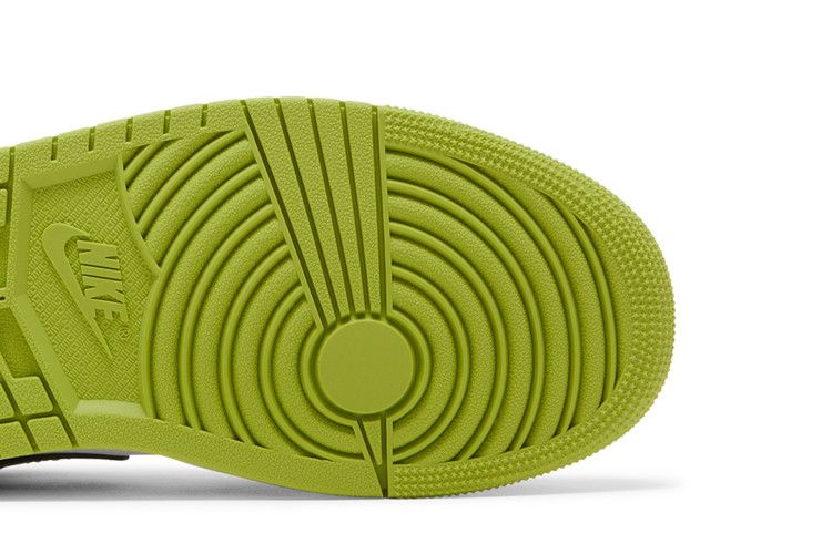 Jordan 1 Low Snakeskin Vivid Green W