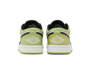Jordan 1 Low Snakeskin Vivid Green W