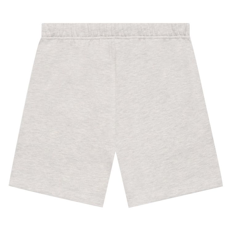 Essentials Shorts SS22 Flocked - Light Oatmeal