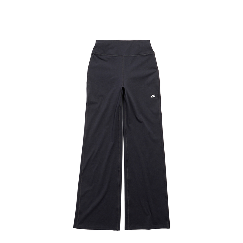 Black Activewear Flared Slim Lounge Pants