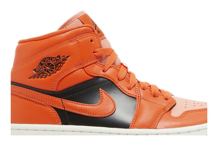 Air Jordan 1 Mid Rush Orange