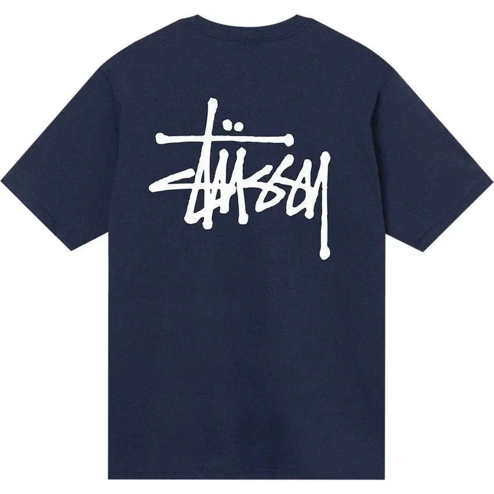 STUSSY BASIC " NAVY"