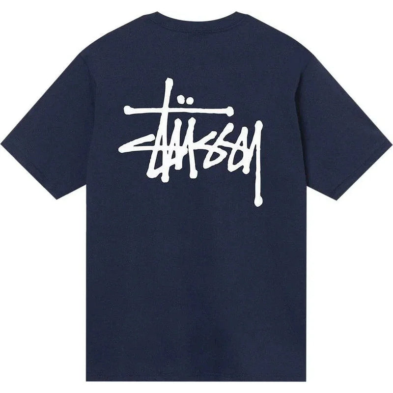 STUSSY BASIC " NAVY"